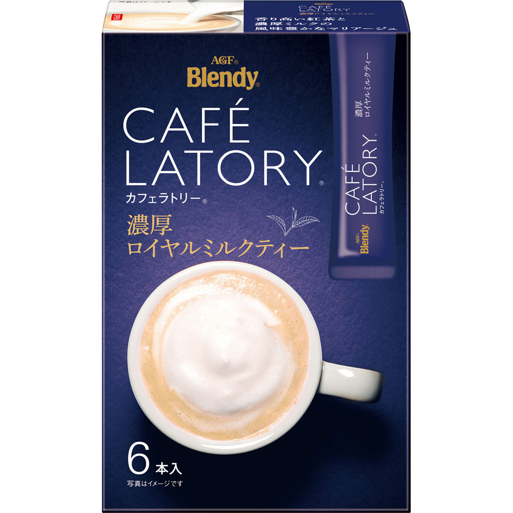 味の素AGF ブレンディカフェラトリー スティック 濃厚ロイヤルミルクティー 11gx6のサムネイル