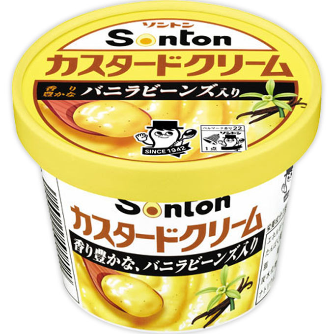 ソントン食品工業 Fカップ カスタードクリーム 135g