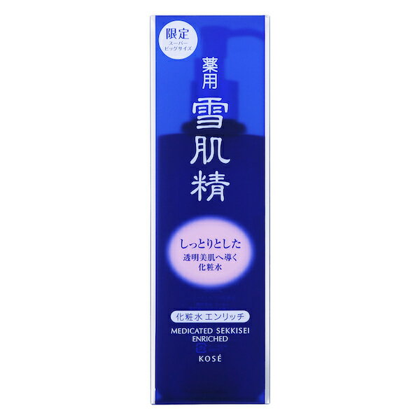 【KOSE】薬用 雪肌精 エンリッチ 化粧水 500mL