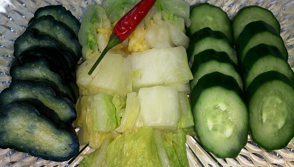 【野菜村からのお漬物】【お漬物】【あす楽対応】【はくさい浅漬・きゅうり浅漬・なす浅漬】人気の白菜・きゅうり・なすの3つが一つにまとまって、盛り付け簡単便利!!