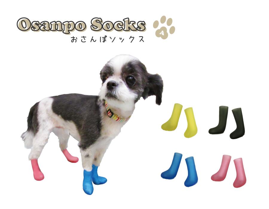 おさんぽソックス(2個入）　犬　靴