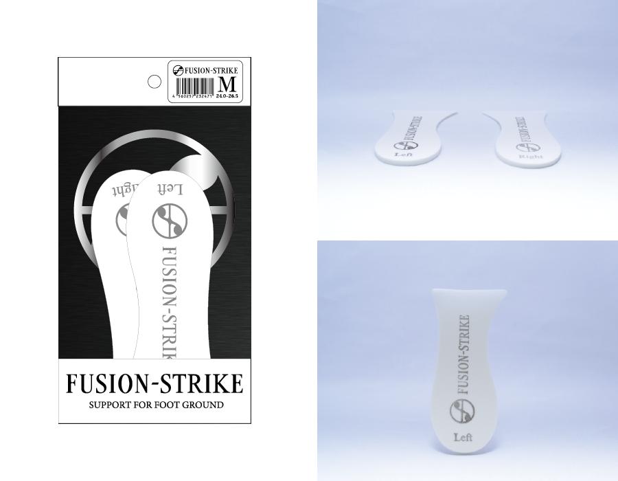 FUSION-STRIKE(左右1対)【フュージョンストライク】ランニング ジョギング 野球 サッカー バスケ ゴルフ インソール ウエッジ シューズ通販セール サッカー 用品 セール