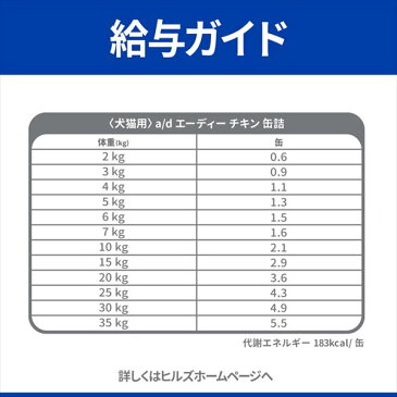 【C】【最大400円OFFクーポン】ヒルズ 犬猫用 a/d 回復期ケア 156g缶×24【9/1(木)0:00〜9/6(火)9:59】【hi91】