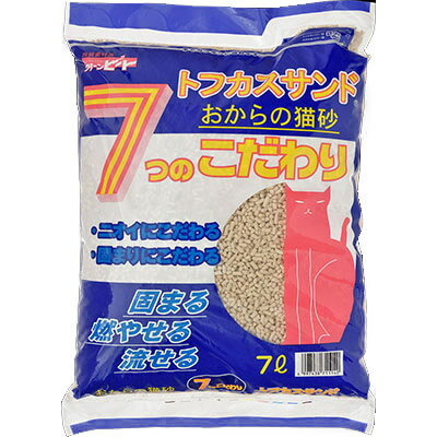 【最大400円OFFクーポン】クリーンビート トフカスサンド 7L (猫砂)