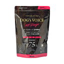 【C】【最大400円OFFクーポン】【P10倍】Dogs Voice ドッグヴォイス オールステージ75 ローストチキン＆鹿肉＆サーモン 400g【5/1(水)0..