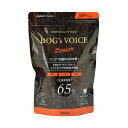 【C】【P10倍】Dogs Voice ドッグヴォイス シニア65 ローストチキン＆サーモン＆鹿肉 400g