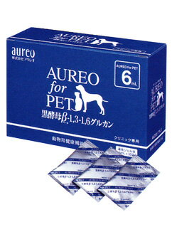 アウレオ for ペット 6ml×30袋 【犬/猫/うさぎ/小動物用 】サプリメント [黒酵母 βグルカン] ペットのQOLをサポート