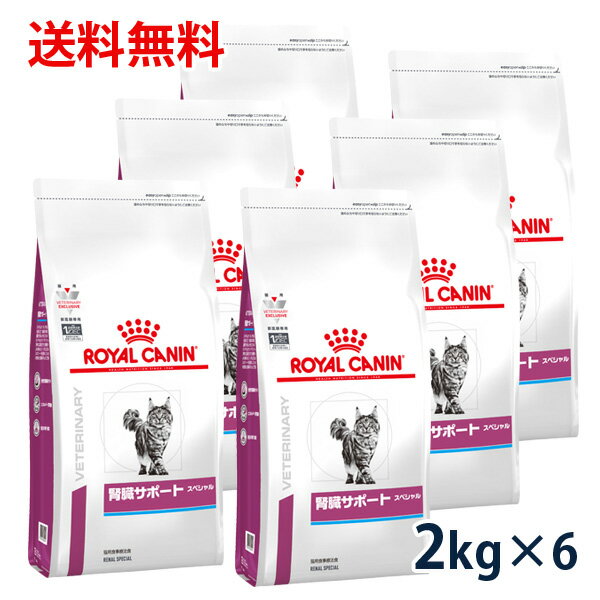 【C】ロイヤルカナン猫用　腎臓サポートスペシャル　2kg（6袋セット）