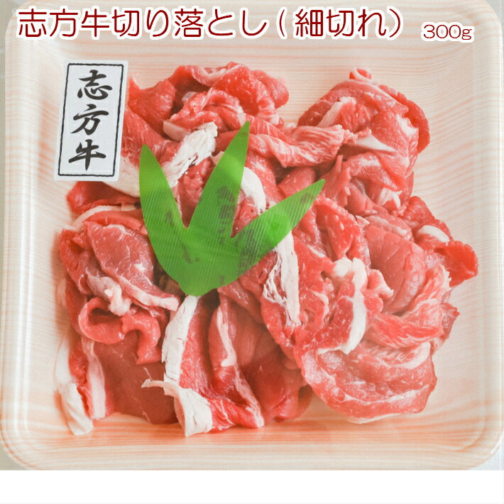 志方牛切り落とし(小間切れ)300g 家ご飯 家ごはん 家飲み 牛丼 ハヤシライス ハッシュドビーフ 肉じゃが用