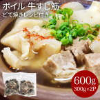 国産牛 ボイルスジ300g×2P 送料無料 時短料理食材 すじカレー おでん どてやき 牛すじ煮込み 光熱費節約食材 暑さ対策食材