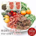 やみつき和牛炭火焼と和牛生ハムの詰合せ バレンタインデー プレゼント お中元 熨斗対応 ギフト包装 100g3パック入り 最高のおつまみ 少し贅沢 ギフト グルメ お酒　ビール ワインに合う 内祝い