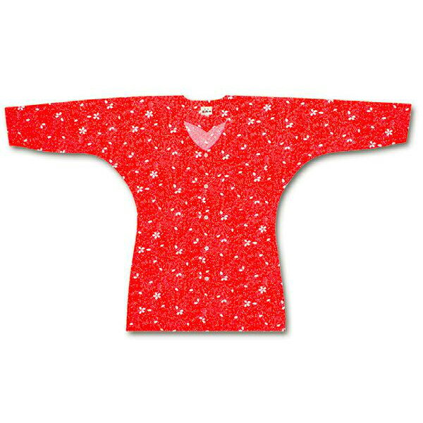 女性用鯉口シャツ 江戸一 柄 さくら素材：綿100%柄：さくらサイズ:小、中、大