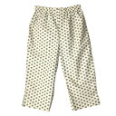 祭ステテコ 大人用柄:黒菊小紋サイズ:S、M、L、LL素材:綿100%【メンズ レディース ユニセックス ポケット付き パジャマ ルームウエア 部屋着 和柄 総...