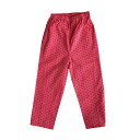 子供用長ズボン柄:ピンク麻の葉サイズ:JS(身長目安:90〜100cm)、JM(100〜120cm)、JL(120~130cm)、JLL(130~140cm)素...
