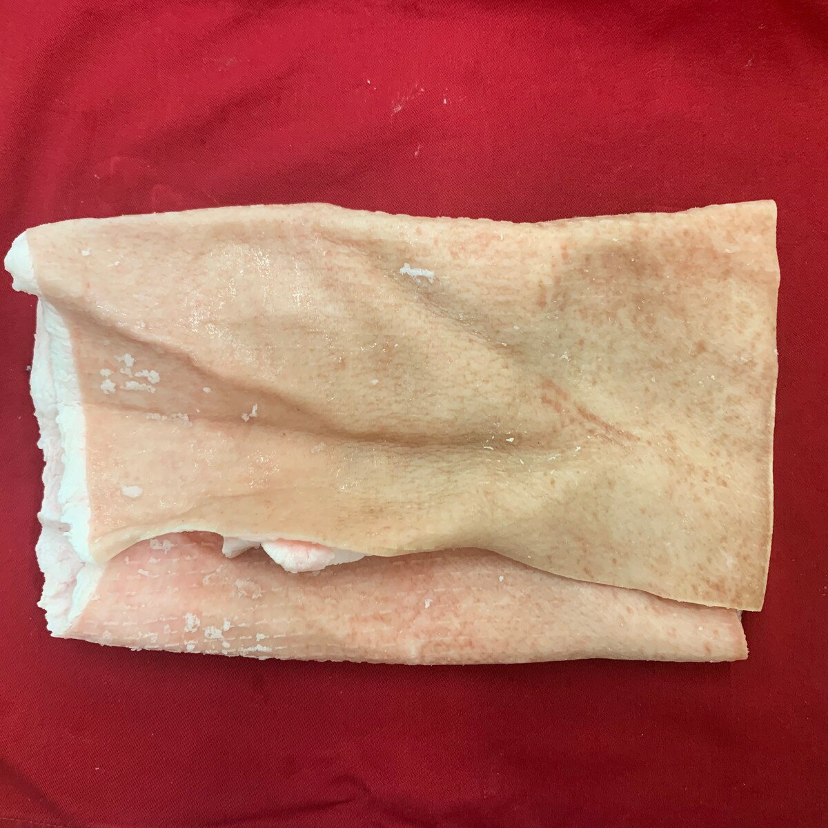 豚皮　豚皮肉　豚肉　冷凍　1kg (送料別) ぶた　グルメ