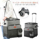 保温バッグ キャリー付き 外出用 35L ピクニックバッグ 大容量 クーラーボックス クーラーバッグ レジャーランチバッグ 買い物 保冷 保温 アウトドア 撥水...