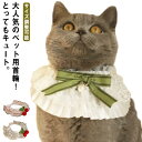 ペット用 猫用 犬用 首輪 ネックレス 首飾り 小型犬 子犬 サイズ調整可能 おしゃれ かわいい もこもこ モコモコ 綺麗 おめかし お散歩 お出かけ チョーカ...
