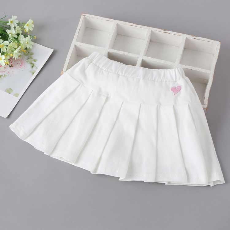 送料無料 子供服 子ども服 キッズスカート プリーツスカート コットン ストレッチ...