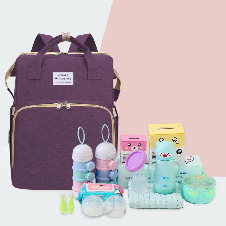 マザーズリュック 折りたたみベビーベッド マザーズバッグ リュックサック 大容量 ママリュック 軽量 撥水 哺乳瓶 保温 保冷 外出 帰省用 旅行 A4 産後ママグッズ 入院グッズ お出掛け マタニティー 新生児 ママバッグ 誕生日 プレゼント 母の日 3
