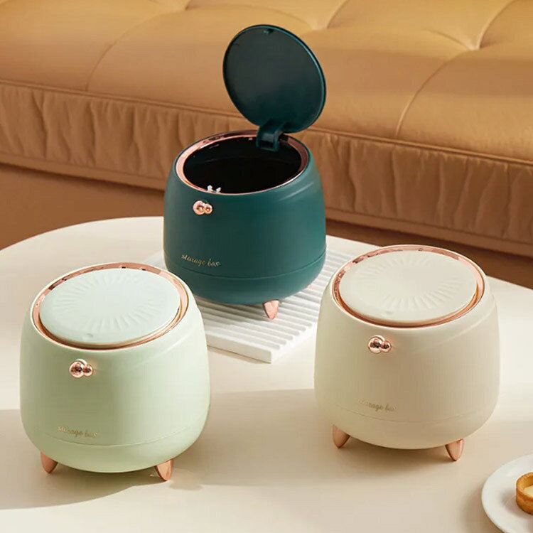 フタ付き オフィス おしゃれ ミニダストボックス 卓上 ゴミ箱 テーブル コンパクト ダストボックス ミニごみ箱 デスク 省スペース キッチン トイレ 洗面所 丸形 スリム ゴミ入れ ゴミ袋 隠せる 寝室 プレゼント 北欧 おしゃれ かわいい インテリア 雑貨 化粧台 [3]