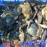 食用イシガニ石蟹4kg冷凍発送のみ松島牡蠣屋