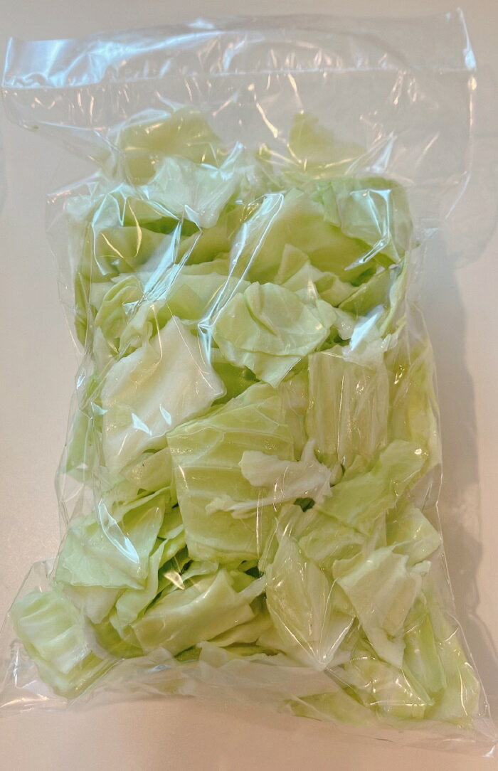 ざく切りキャベツ 約200g カット野菜 便利野菜 時短料理【野菜セット同梱で送料無料】
