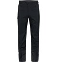 Hagölfs ホグロフス Roc GTX Pant Men ロック ゴアテックス パンツ〔メンズ〕 True Black 冬季の登山に最適なGORE-TEX 3Lを採用したハードシェルパンツ。 冬季の登山に最適なGORE-TEX 3Lを採用したハードシェルパンツ。脚上げのしやすい立体裁断が施され、ブーツを履いたままでも着脱が可能なサイドジッパー付き。ハードな使用に耐えられるように70Dの表地を採用し、耐久性、防水性を向上。裾にはアイゼンの使用を考慮したエッジガードを配置。機能・70Dのリサイクルナイロンを表地に採用したGORE-TEX 3L・トリコットバッカー・耐水圧：28,000mm・RET＞9・ウエストはベルクロで調整可能・ケブラー配合のエッジガード付き・太ももにジッパー付きポケット・ブーツを履いたままでも着脱可能なサイドジッパー・Bluesign® 承認済み【実寸サイズ（外寸）】S：ウェスト幅86cm／ヒップ99.5cm／わたり幅66cm／裾幅40cm／股下82cmM：ウェスト幅92cm／ヒップ105.5cm／わたり幅69cm／裾幅41.5cm／股下83cmL：ウェスト幅98cm／ヒップ111.5cm／わたり幅72cm／裾幅42.5cm／股下84cm 5