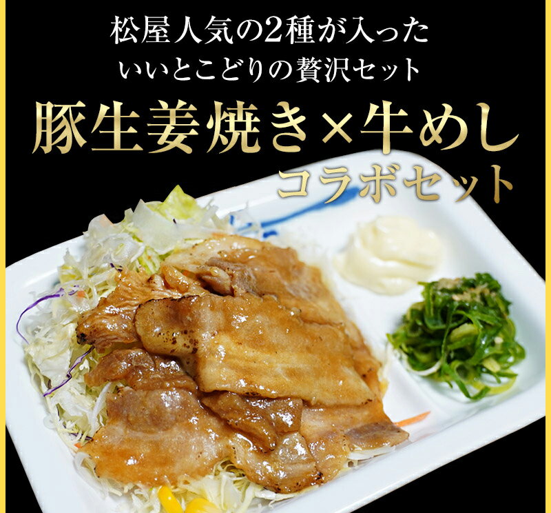 【松屋】松屋豚生姜焼き&プレミアム仕様牛めし30食セット(豚生姜焼き65gtimes;5プレミアム仕様牛めしtimes;25)お取り寄せお取り寄せグルメグルメ食品お試しおためし松屋時短受験レンチンレンジでチンまとめ買い