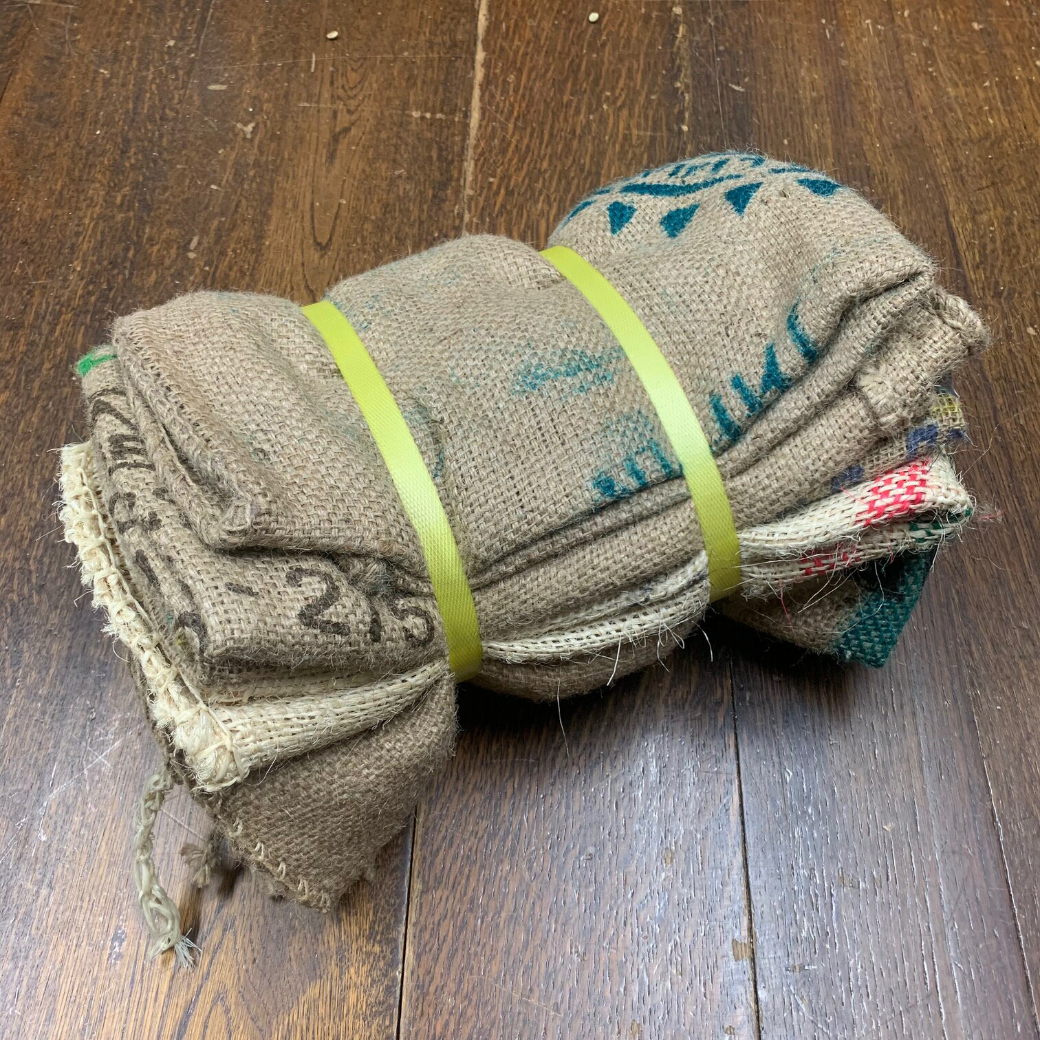 コーヒー麻袋5枚セット（Hemp bag）