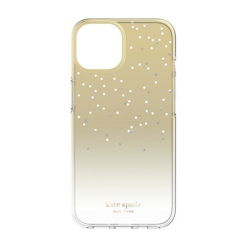 kate spade new york KSIPH-226-MOGLD 2022 iPhone 14用スマートフォンケース [ Gold Metallic Ombre ] ゴールド