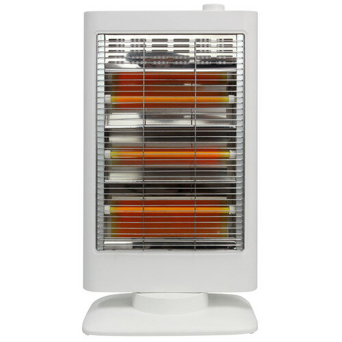 エスケイジャパン SKJ-WM90X3 電気ストーブ 首振り石英管ヒーター 900W ホワイトSKJWM90X3