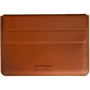 Dadandall DDPCSL1401CA 14インチ パソコン・タブレットケース スリーブタイプ スタンド機能付き ブラウン(4)
