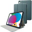 エレコム TB-A22RSAGN iPad 第10世代 フラップケース スリープ対応 グリーン TBA22RSAGN