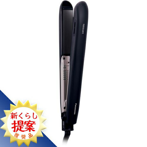 【エントリー特典 ポイント進呈 11/27 1:59まで】パナソニック EH-HS9J-K ストレートアイロン ナノケア ブラック EHHS9JK