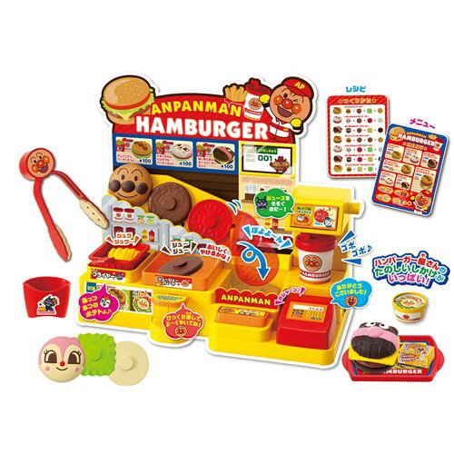 【優待ポイント★～7/26 1:59】セガフェイブ アンパンマン ジュージューころころ おしゃべりハンバーガー屋さんのサムネイル