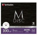 【GW.最大10倍ショップポイント】Verbatim DBR100YMDP5V2 BD-R XLデータ用M-DISC 100GB