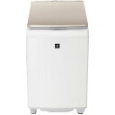【無料長期保証】シャープ ES-PW8H 縦型洗濯乾燥機 COCORO WASH 8kg