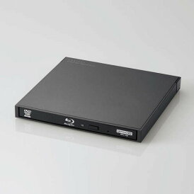 ロジテック LBD-PWB6U3CSBK Type-C ポータブルBD 再生 書込ソフト付(ブラック) ブラック LBDPWB6U3CSBK