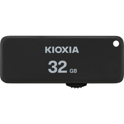 【エントリー後購入で通常P1倍+特典P9倍!GET】【推奨品】KIOXIA KUS-2A032GK USBメモリ TransMemory U203 32GB ブラック KUS2A032GK