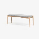 【ショップポイント最大10倍★9/11 1:59まで】大塚家具 秋田木工 ベンチ「リュッケ」ブナ材 白木塗装 布ブラッシュ#No05