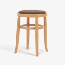 【ショップポイント最大10倍★9/11 1:59まで】大塚家具 秋田木工 カウンターチェア「209-U」座面高45cm ブナ材ナチュラル色 布A-12