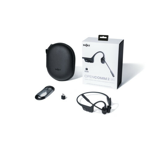 Shokz(VbNX) SKZ-EP-000024 `wbhZbg OPEN COMM2UC + Loop110 CXA_v^USB-C ubN