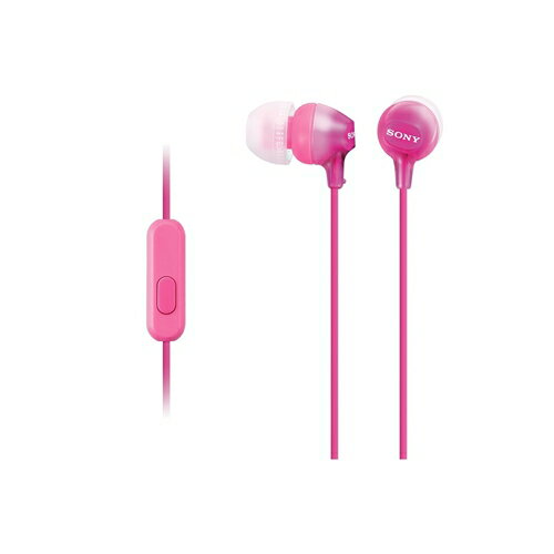 ソニー MDR-EX15AP PI 密閉型インナーイヤーレシーバー ピンク
