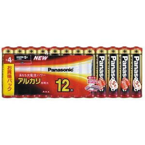 パナソニック LR03XJ/12SW アルカリ乾電池単4形12本パック パナソニック LR03XJ/12SW アルカリ乾電池単4形12本パック