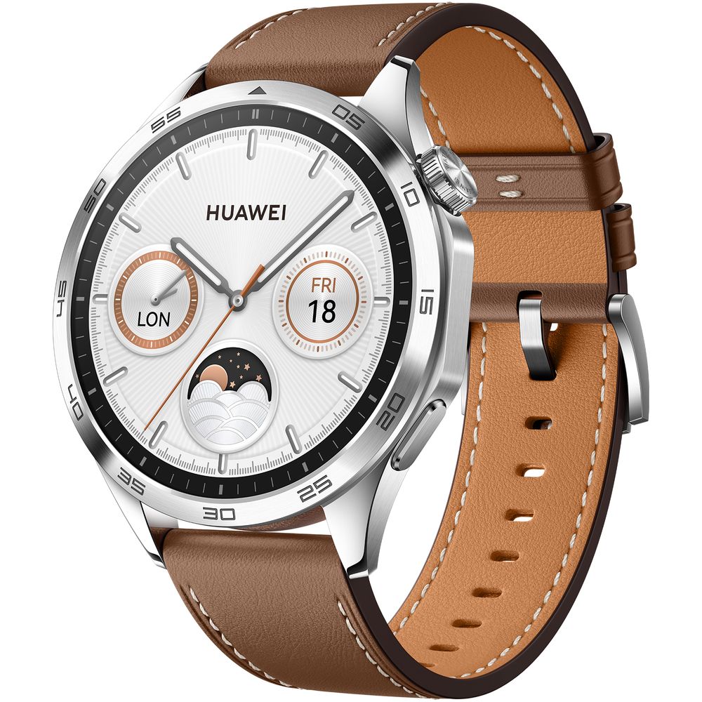 ファーウェイ スマートウォッチ メンズ HUAWEI WATCH GT4 46mm／Brown WATCH GT4 46MM／BR