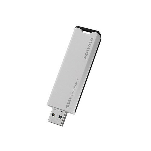 アイ・オー・データ機器 SSPS-US500W USB 10Gbps(USB3.2 Gen2)対応 スティックSSD 500GB ホワイト×ブラック