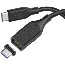 CIO マグネットシリコンケーブルCtoC 100W 1m CIO-SLMG-CC1-BK(2)