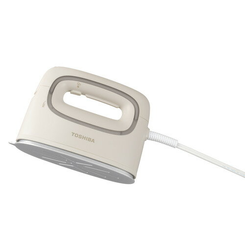 東芝 TAS-V70(N) コードつき衣類スチーマー La・Coo-S(ラク—エス) ベージュ