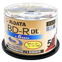 RiDATA BD-R260PW 6X.50SP A 録画用BD-R DL スピンドルケース入り 50枚パック 1〜6倍速 インクジェットプリンター対応 50G...