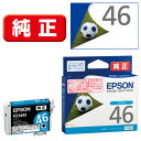 【エントリーでポイント2倍 7/25 18:00スタート】EPSON ICC46A1 インクカートリッジ シアン